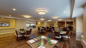 Memory Care Dining Room and Activity Room